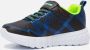 Skechers Flex-Glow Jongens Sneakers Black Blue Lime - Thumbnail 159