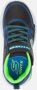 Skechers Flex-Glow Jongens Sneakers Black Blue Lime - Thumbnail 160