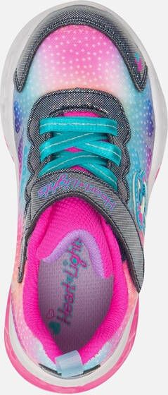 Skechers Flutter Heart Lights sneakers blauw