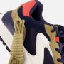Skechers Fury Lace Low Heren Sneakers Donkerblauw - Thumbnail 9