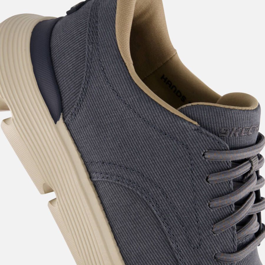 Skechers Garza Clive Instappers blauw Textiel