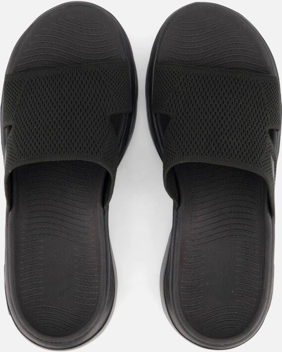 Skechers Go Walk Arch Fit 2.0 Slippers zwart