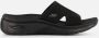 Skechers Go Walk Arch Fit 2.0 Zandal Dames Sandalen Zwart - Thumbnail 7