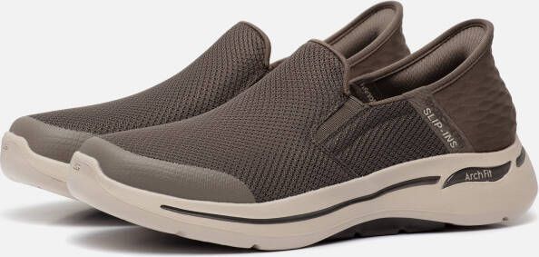 Skechers Go Walk Arch Fit Hands Free Instapper taupe