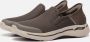 Skechers Slip-ins Go Walk Arch Fit heren instapschoen Taupe - Thumbnail 68