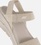 Skechers Go Walk Arch Fit Polished Sandalen beige Dames - Thumbnail 6