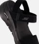 Skechers Go Walk Arch Fit Polished Sandalen zwart Dames - Thumbnail 6