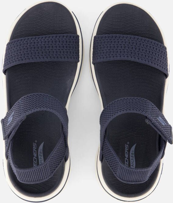 Skechers Go Walk Arch Fit Sandalen blauw