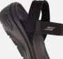 Skechers Go Walk Arch Fit Sandalen zwart Textiel - Thumbnail 4