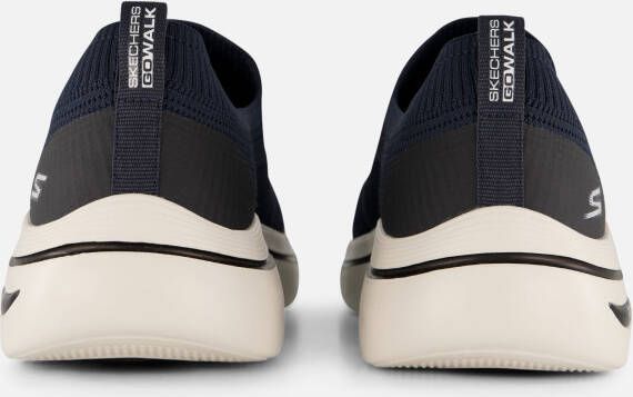 Skechers Go Walk Arch Fit Slip ins blauw