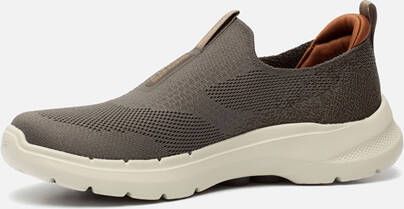 Skechers Go Walk instappers taupe