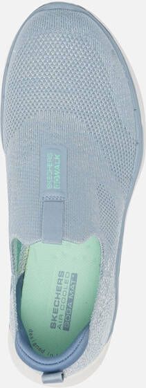 Skechers GoWalk 6 Glimmering instappers blauw