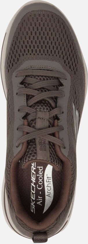 Skechers GOwalk Arch Fit sneakers taupe Textiel