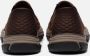 Skechers Bruin Leren Textiel Instapper met Comfortabel Voetbed Brown Heren - Thumbnail 14