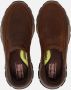Skechers Bruin Leren Textiel Instapper met Comfortabel Voetbed Brown Heren - Thumbnail 15