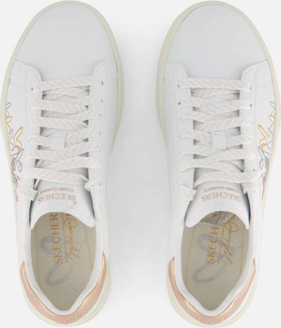 Skechers Heart Sneakers wit Synthetisch