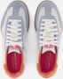 Skechers Hotspot Sneakers blauw Suede Dames - Thumbnail 4