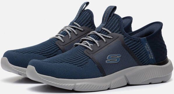 Skechers Ingram Brackett Sneakers blauw Textiel