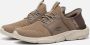 Skechers Ingram Brackett Sneakers taupe Textiel Heren - Thumbnail 13