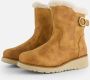 Skechers Keepsakes Wedge-Comfy Winter Dames Laarzen Chestnut - Thumbnail 2