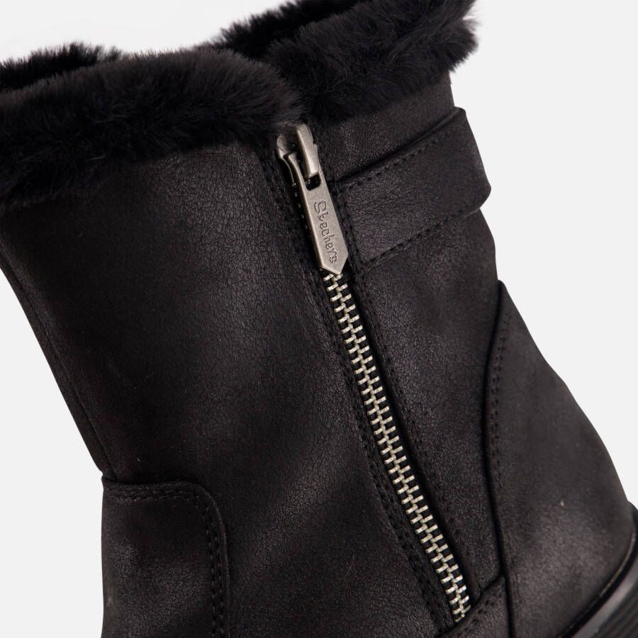 Skechers Keepsakes Wedge Enkellaarsjes zwart
