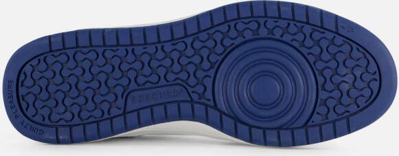 Skechers Lage Lifestyle Veterschoen met Blauwe Accenten White Heren - Foto 5