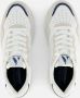 Skechers Lage Lifestyle Veterschoen met Blauwe Accenten White Heren - Thumbnail 4