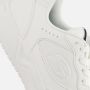 Skechers Koopa-Volley Low Varsity 183240-WHT Mannen Wit Sneakers - Thumbnail 5