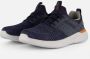 Skechers Lattimore Sneakers blauw Textiel - Thumbnail 4