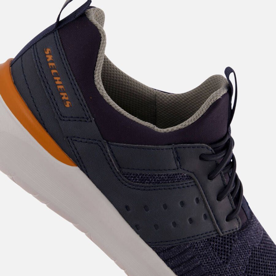 Skechers Lattimore Sneakers blauw Textiel