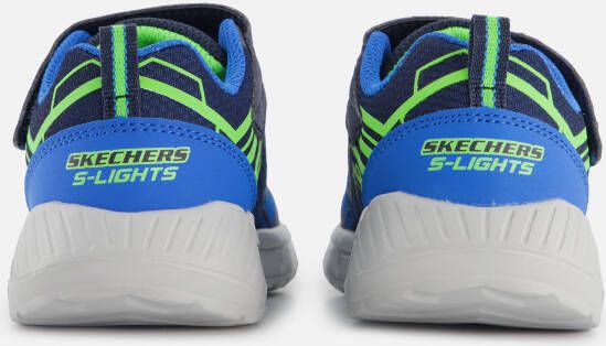 Skechers Magna Lights Sneakers blauw Synthetisch