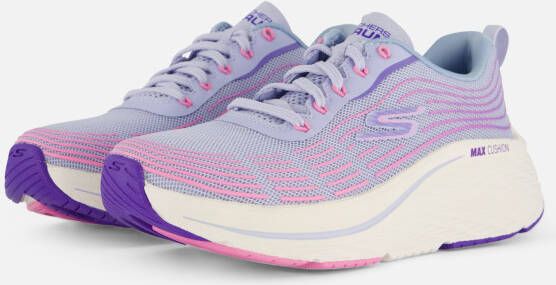 Skechers Max Cushioning Elite 2.0 Dames Sneakers Lichtblauw Roze