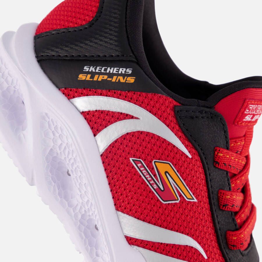 Skechers Meteor Lights Slip-ins Sneakers rood