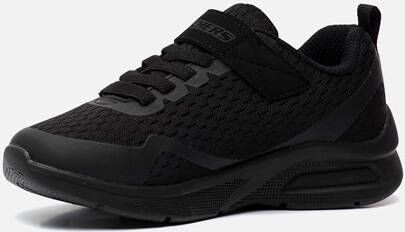 Skechers Microspec Max sneakers zwart Textiel