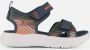 Skechers Microspe Splash Jongens Sandalen Navy - Thumbnail 6