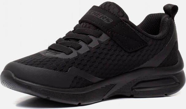 Skechers Microspex Max Sneakers Zwart Textiel