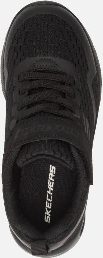 Skechers Microspex Max Sneakers Zwart Textiel