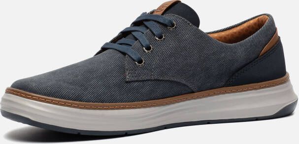 Skechers Moreno Ederson Instappers blauw Textiel