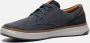 Skechers Moreno Ederson Sneakers Blauw Textiel Heren - Thumbnail 6