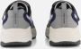Skechers Nova Jogger Prime Ave Sneaker Grijs-Blauw - Thumbnail 3
