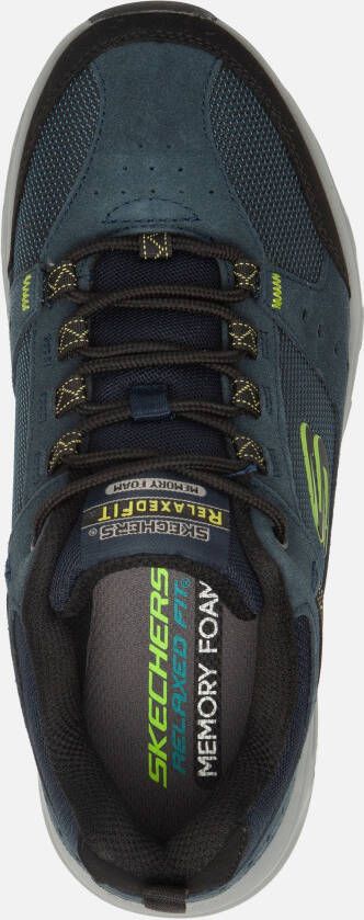 Skechers Oak Canyon Sneakers blauw Textiel