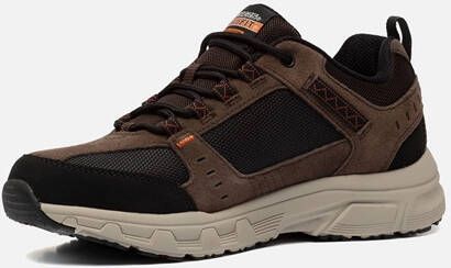 Skechers Oak Canyon sneakers bruin Suede