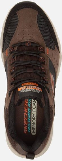 Skechers Oak Canyon sneakers bruin Suede