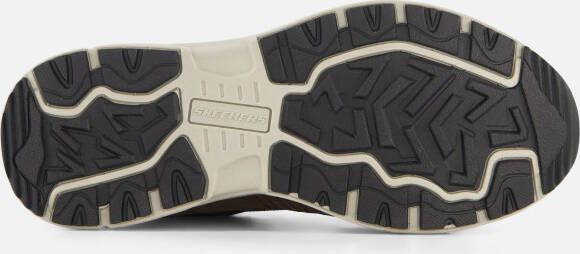 Skechers Oak Canyon Sneakers bruin Textiel