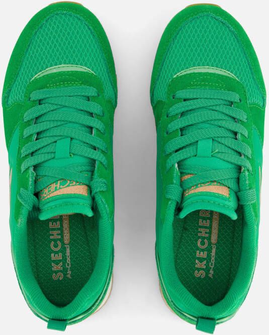 Skechers OG 85 Goldn Gurl Sneakers groen Textiel