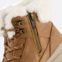 Skechers Glacial Ultra Cozyly Veterboot Vrouwen Bruin Cognac - Thumbnail 49