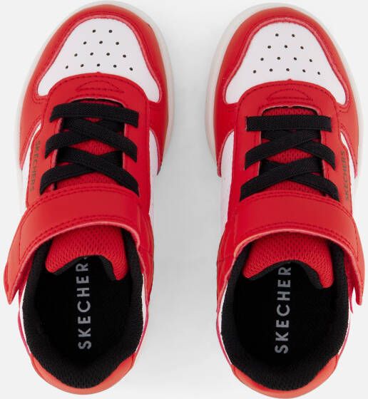 Skechers Quick Street Sneakers rood Synthetisch