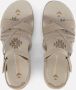 Skechers Comfortabele Vegan Memory Foam Sandaal Beige Dames - Thumbnail 4
