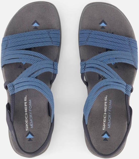 Skechers Reggae Slim Sandalen blauw