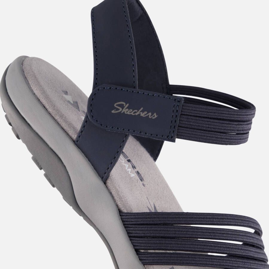 Skechers Reggae Slim sandalen blauw Vegan
